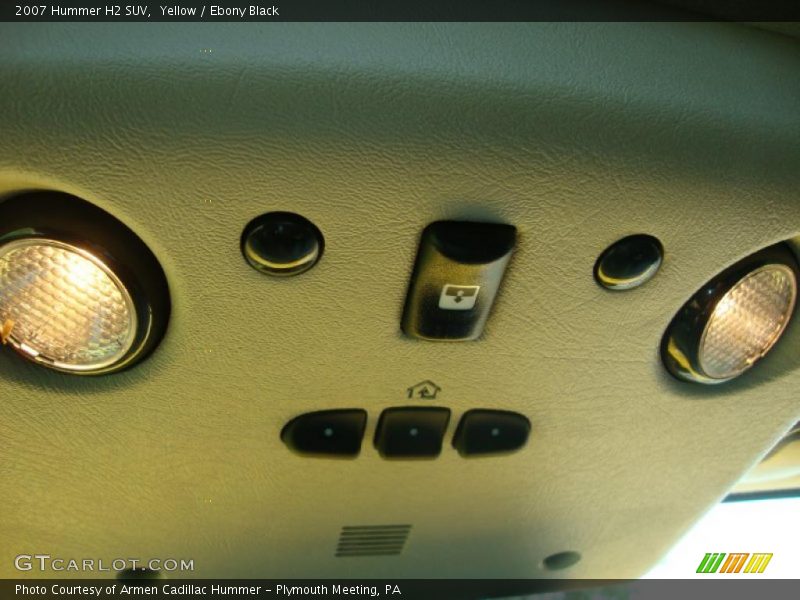 Yellow / Ebony Black 2007 Hummer H2 SUV