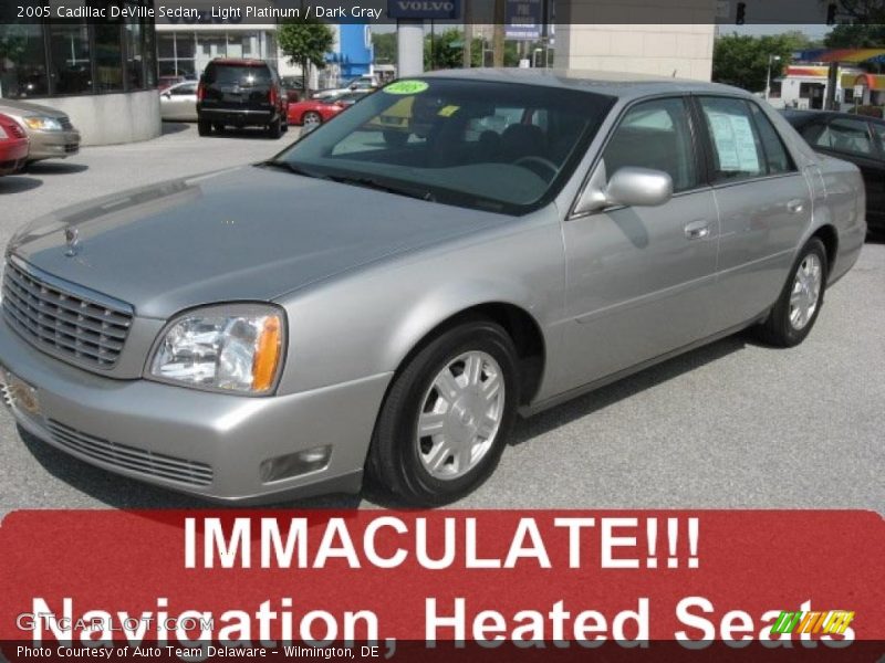 Light Platinum / Dark Gray 2005 Cadillac DeVille Sedan