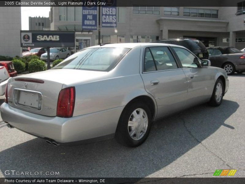 Light Platinum / Dark Gray 2005 Cadillac DeVille Sedan
