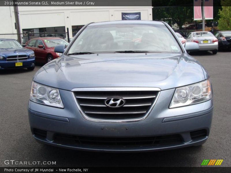 Medium Silver Blue / Gray 2010 Hyundai Sonata GLS