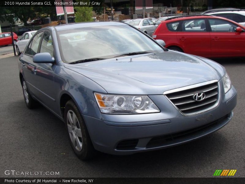Medium Silver Blue / Gray 2010 Hyundai Sonata GLS