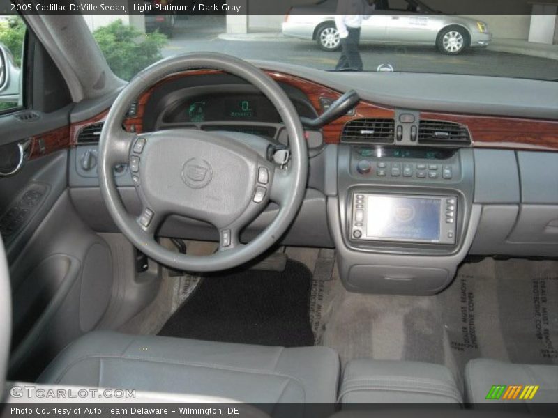 Light Platinum / Dark Gray 2005 Cadillac DeVille Sedan