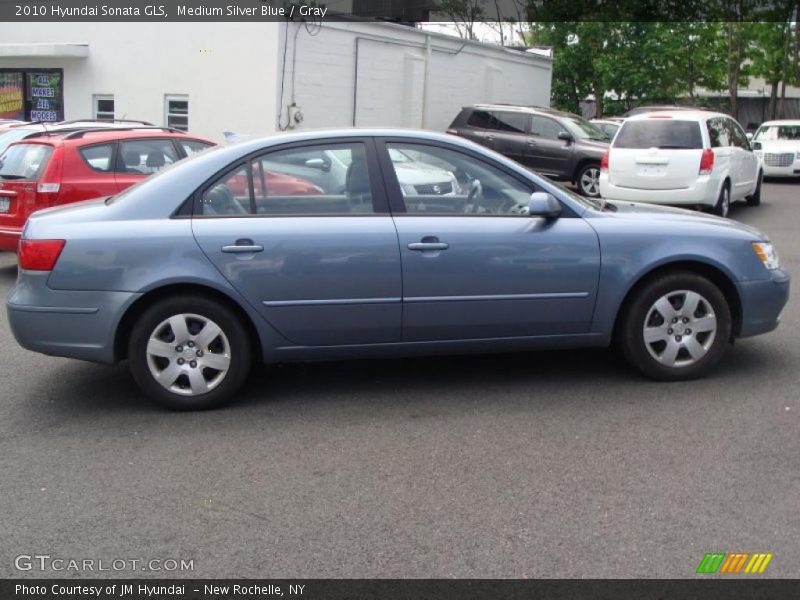 Medium Silver Blue / Gray 2010 Hyundai Sonata GLS