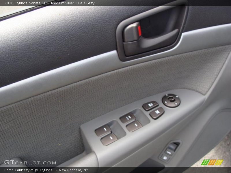 Medium Silver Blue / Gray 2010 Hyundai Sonata GLS