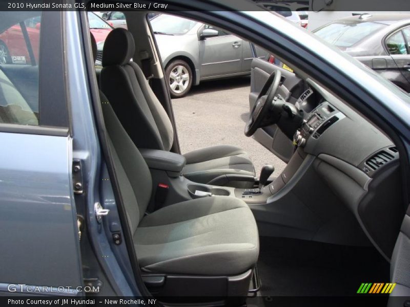 Medium Silver Blue / Gray 2010 Hyundai Sonata GLS