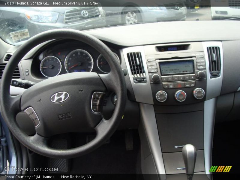 Medium Silver Blue / Gray 2010 Hyundai Sonata GLS