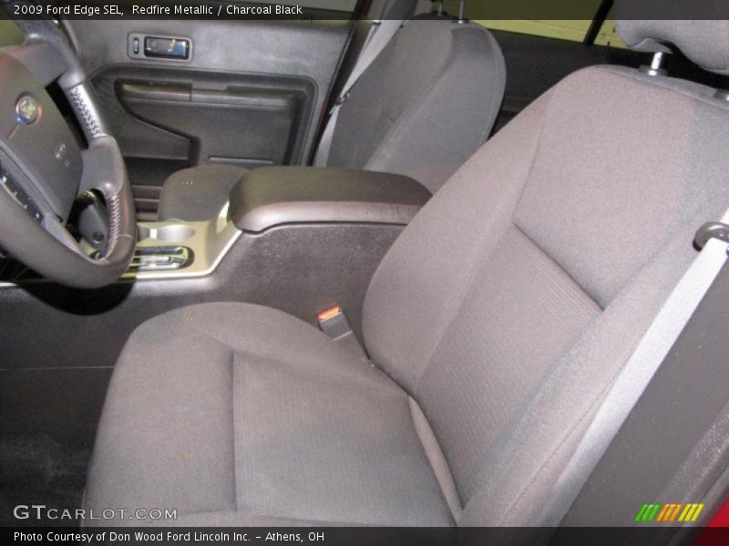Redfire Metallic / Charcoal Black 2009 Ford Edge SEL
