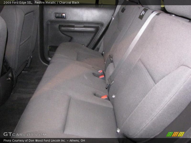 Redfire Metallic / Charcoal Black 2009 Ford Edge SEL