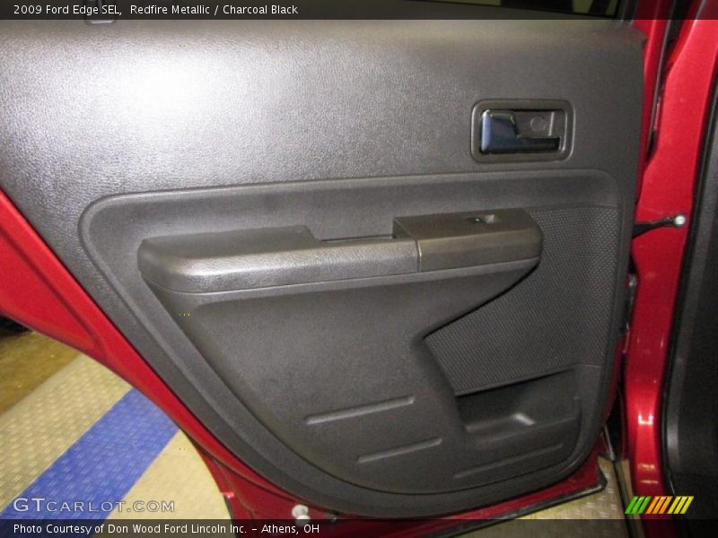 Redfire Metallic / Charcoal Black 2009 Ford Edge SEL