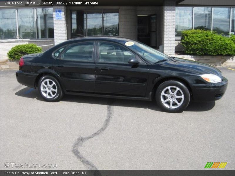 Black / Medium Graphite 2004 Ford Taurus LX Sedan