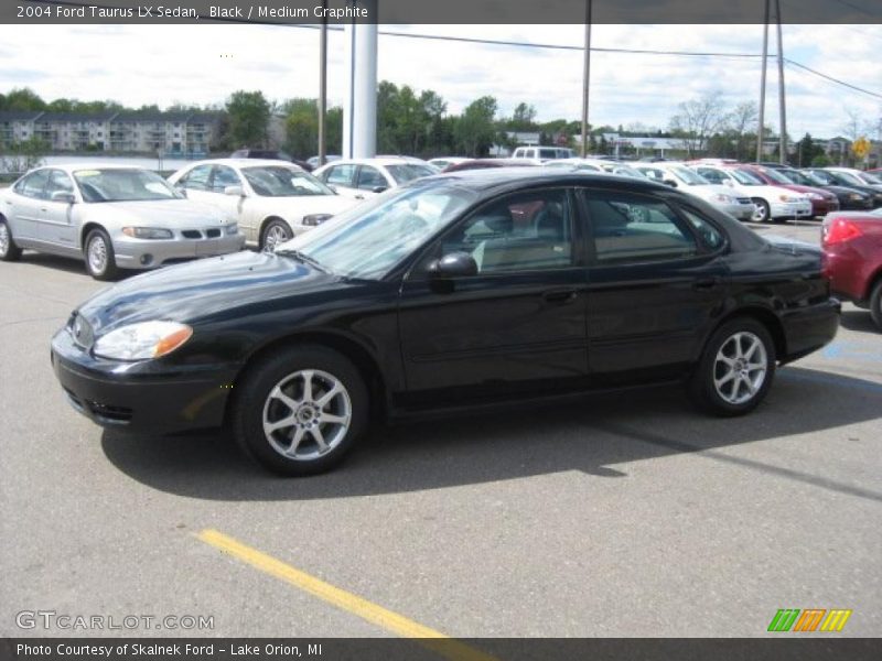 Black / Medium Graphite 2004 Ford Taurus LX Sedan