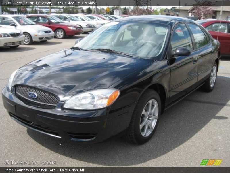 Black / Medium Graphite 2004 Ford Taurus LX Sedan