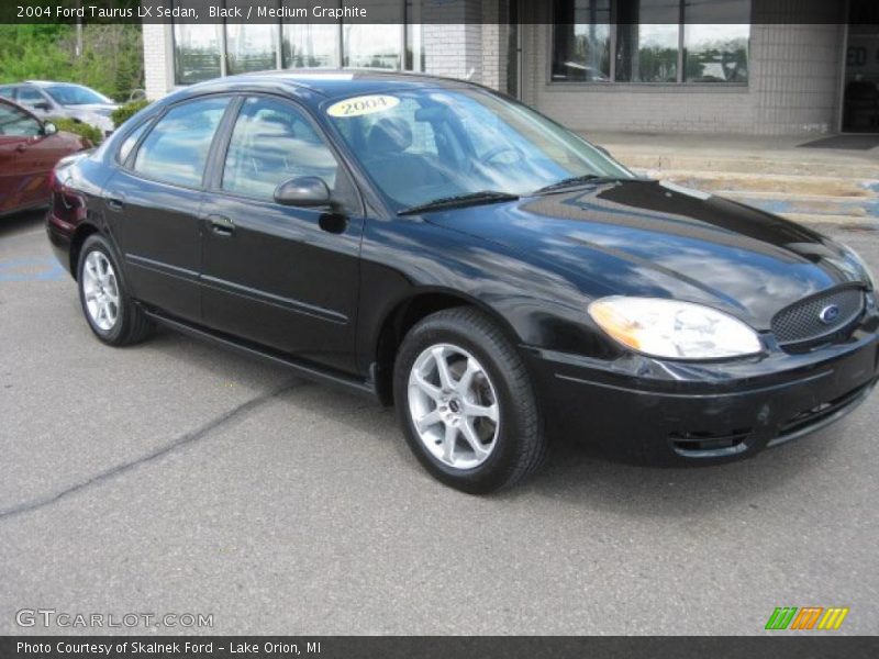 Black / Medium Graphite 2004 Ford Taurus LX Sedan