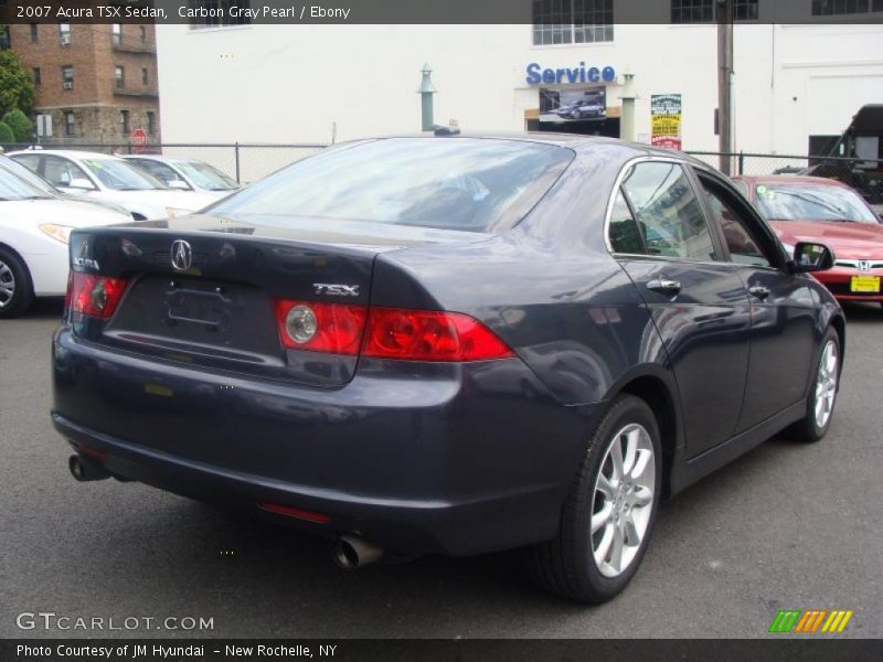 Carbon Gray Pearl / Ebony 2007 Acura TSX Sedan