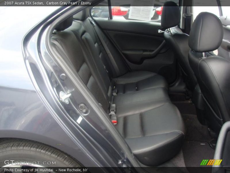 Carbon Gray Pearl / Ebony 2007 Acura TSX Sedan