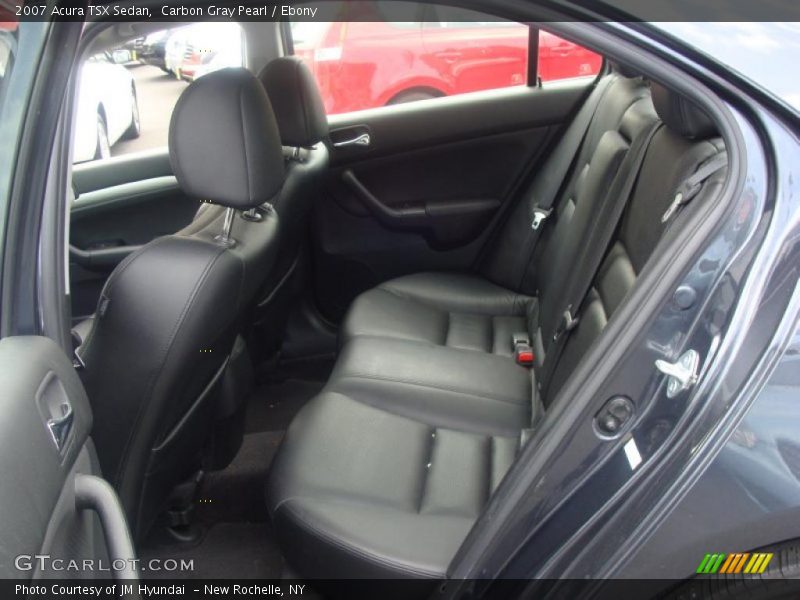 Carbon Gray Pearl / Ebony 2007 Acura TSX Sedan
