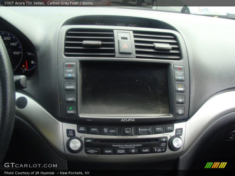 Carbon Gray Pearl / Ebony 2007 Acura TSX Sedan