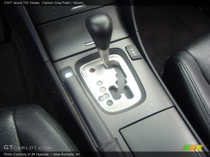 Carbon Gray Pearl / Ebony 2007 Acura TSX Sedan