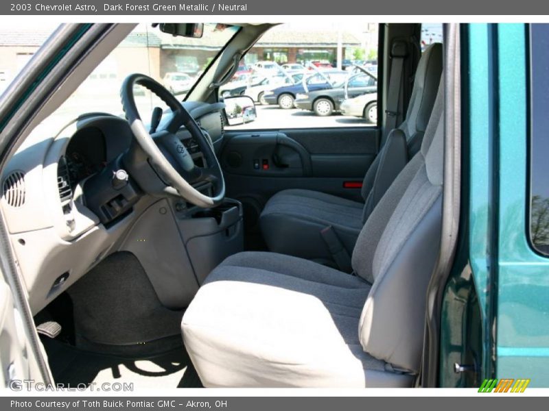 Dark Forest Green Metallic / Neutral 2003 Chevrolet Astro