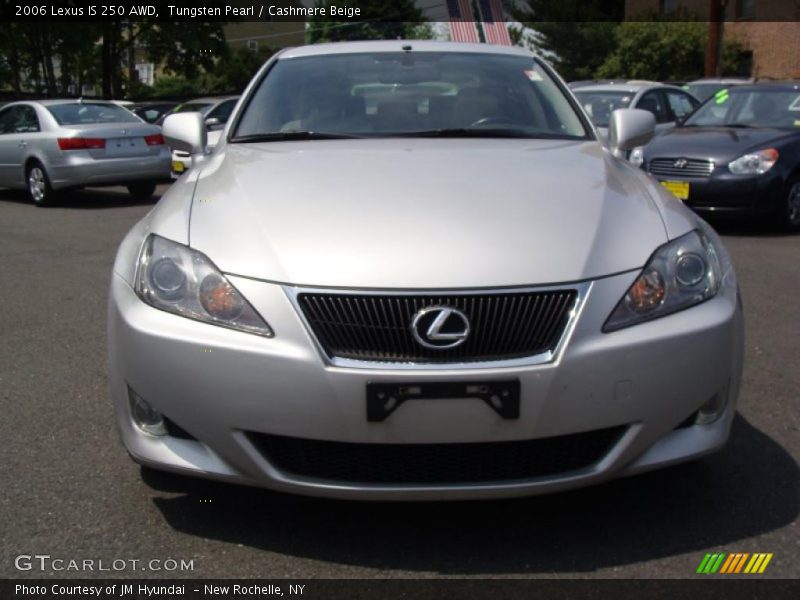 Tungsten Pearl / Cashmere Beige 2006 Lexus IS 250 AWD