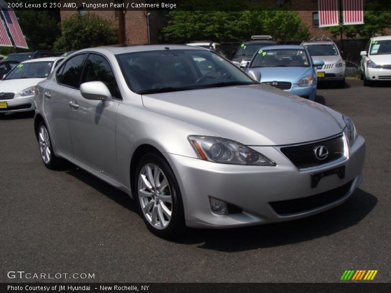 Tungsten Pearl / Cashmere Beige 2006 Lexus IS 250 AWD