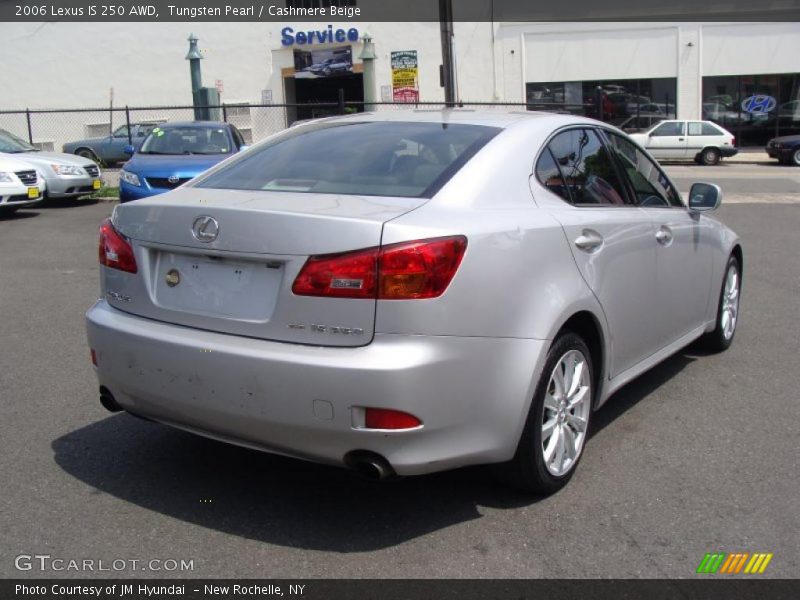 Tungsten Pearl / Cashmere Beige 2006 Lexus IS 250 AWD