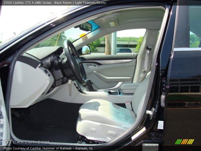 Black Raven / Light Titanium/Ebony 2009 Cadillac CTS 4 AWD Sedan