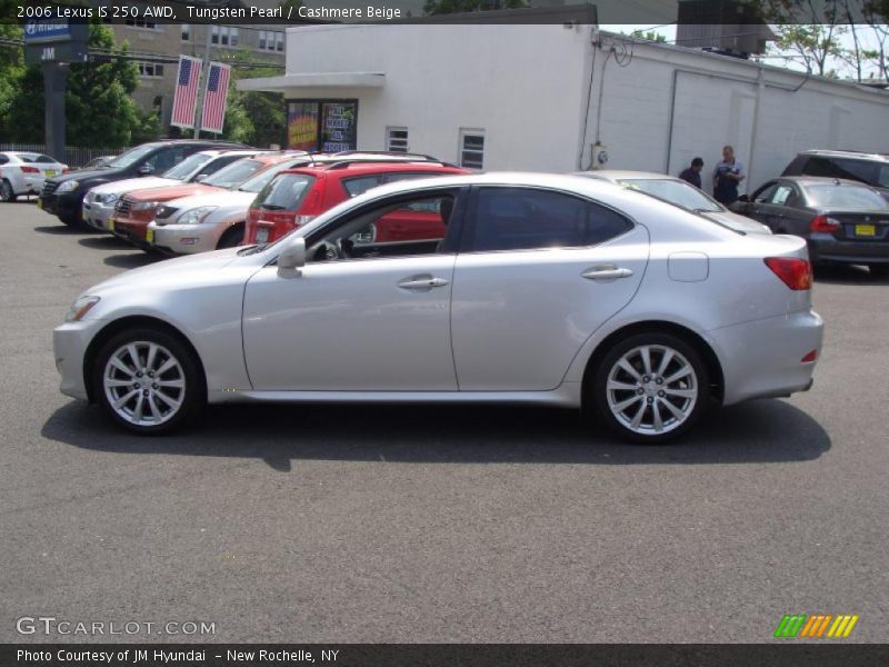 Tungsten Pearl / Cashmere Beige 2006 Lexus IS 250 AWD