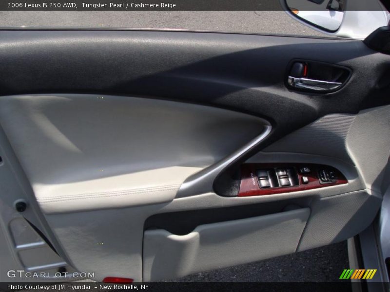 Tungsten Pearl / Cashmere Beige 2006 Lexus IS 250 AWD