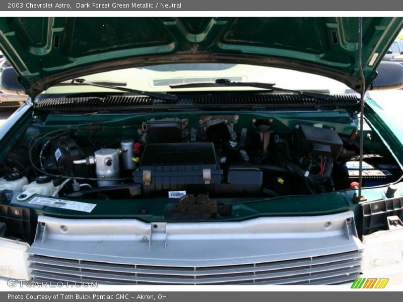 Dark Forest Green Metallic / Neutral 2003 Chevrolet Astro