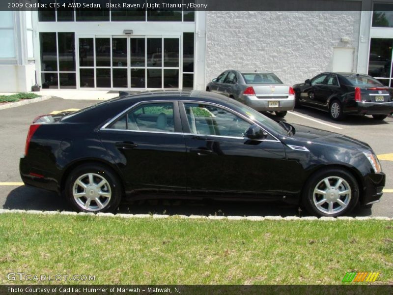 Black Raven / Light Titanium/Ebony 2009 Cadillac CTS 4 AWD Sedan