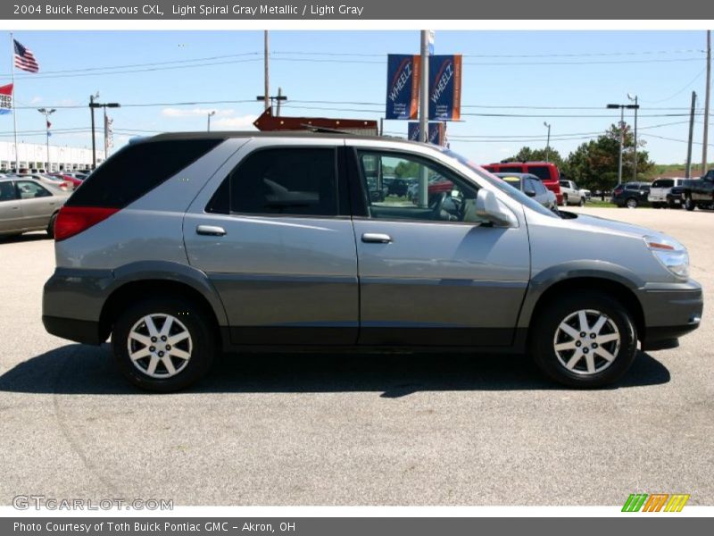 Light Spiral Gray Metallic / Light Gray 2004 Buick Rendezvous CXL