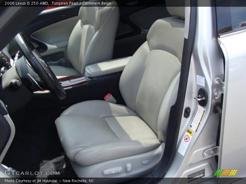 Tungsten Pearl / Cashmere Beige 2006 Lexus IS 250 AWD