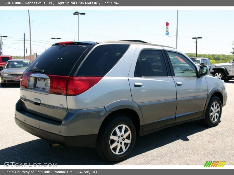 Light Spiral Gray Metallic / Light Gray 2004 Buick Rendezvous CXL