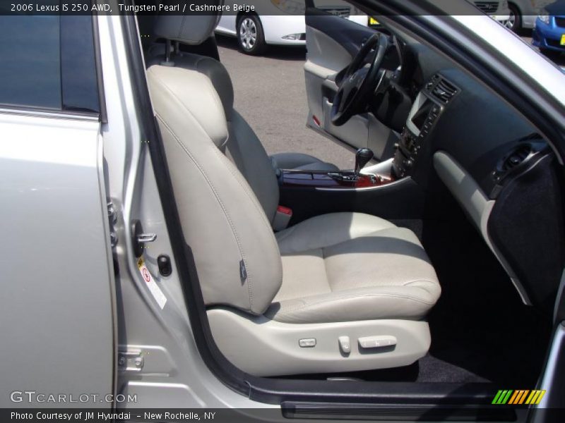 Tungsten Pearl / Cashmere Beige 2006 Lexus IS 250 AWD