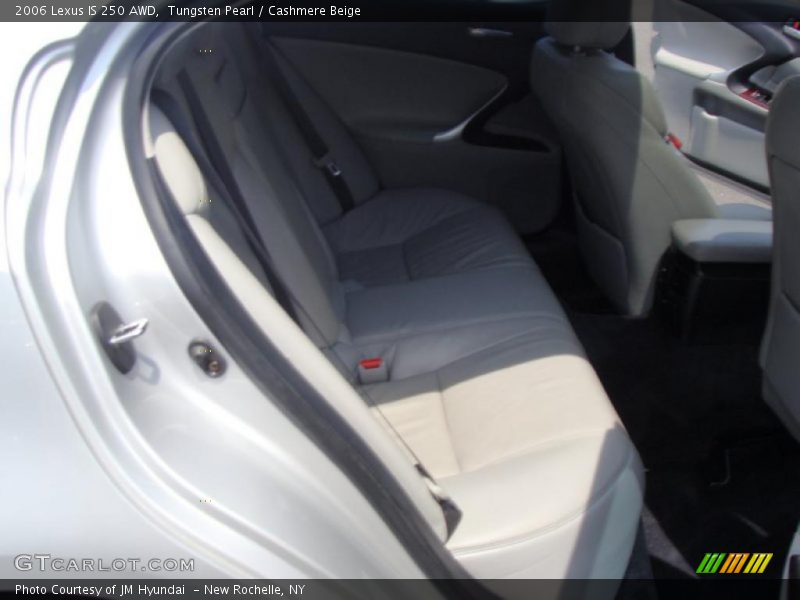 Tungsten Pearl / Cashmere Beige 2006 Lexus IS 250 AWD