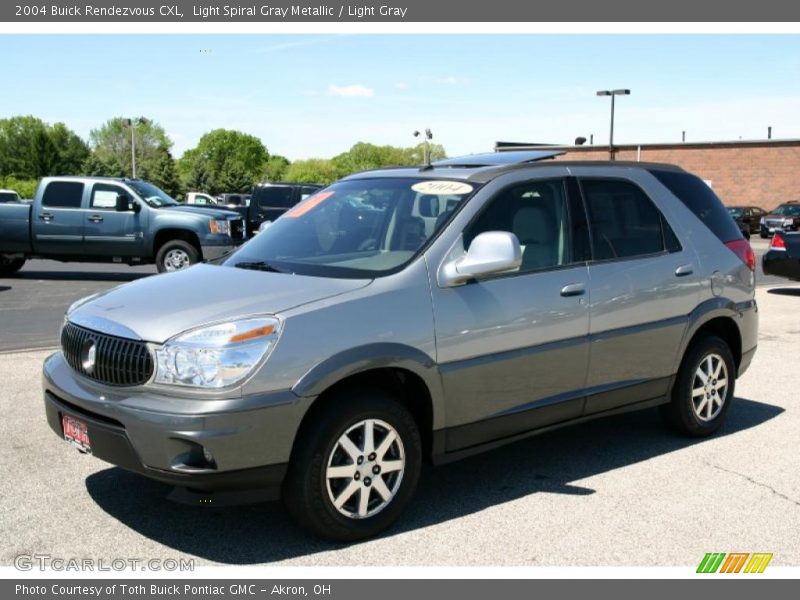 Light Spiral Gray Metallic / Light Gray 2004 Buick Rendezvous CXL