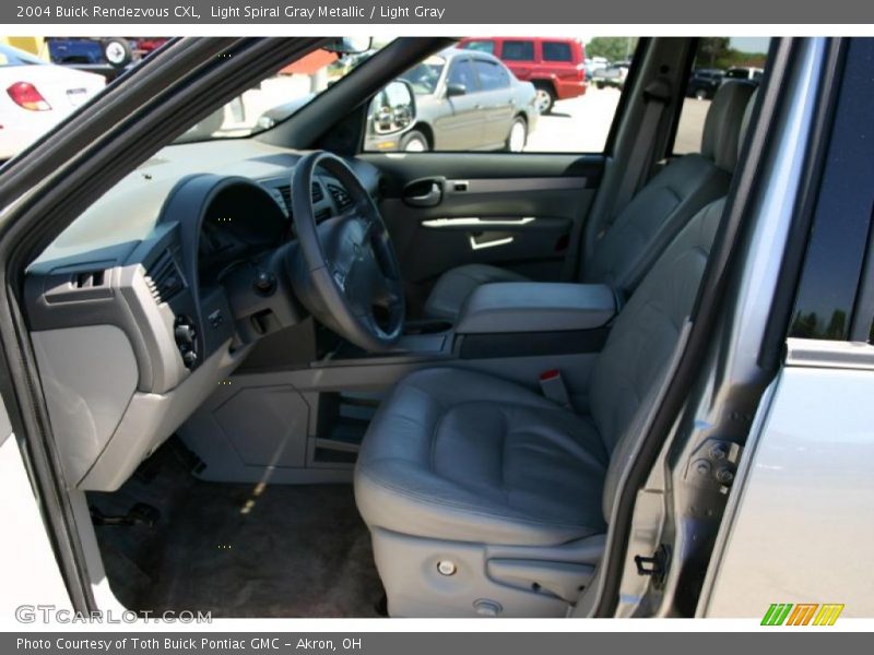 Light Spiral Gray Metallic / Light Gray 2004 Buick Rendezvous CXL