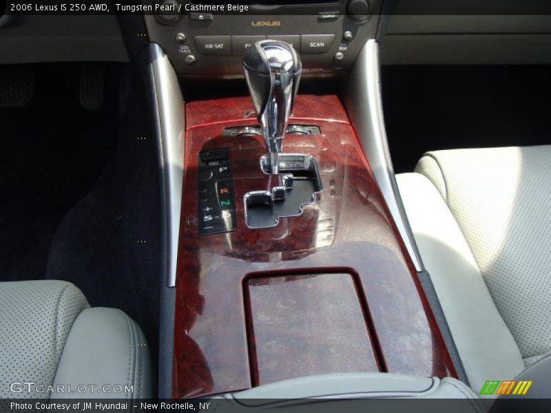 Tungsten Pearl / Cashmere Beige 2006 Lexus IS 250 AWD