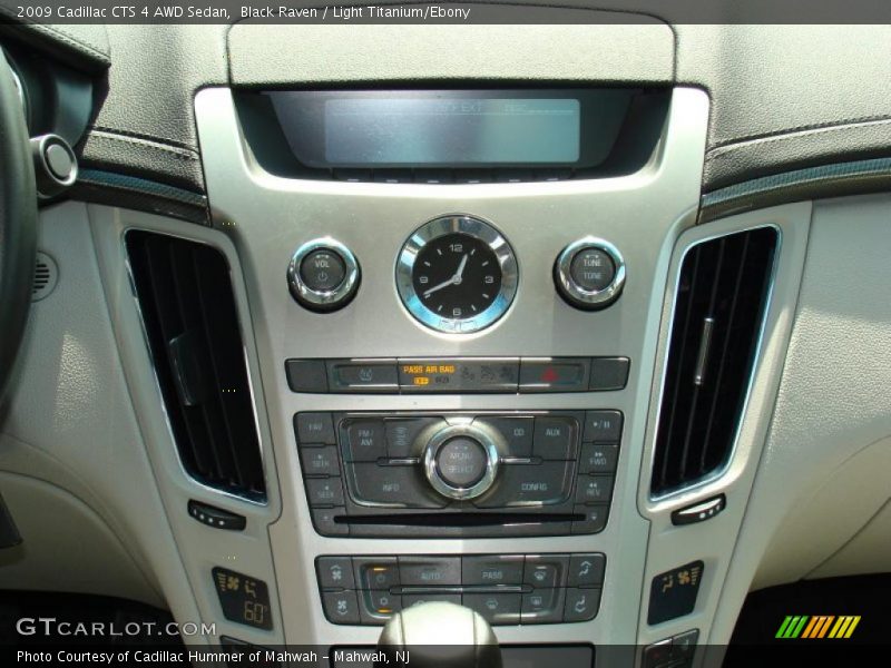 Black Raven / Light Titanium/Ebony 2009 Cadillac CTS 4 AWD Sedan