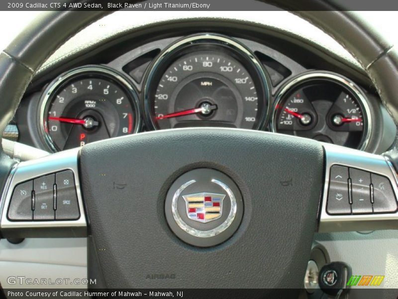 Black Raven / Light Titanium/Ebony 2009 Cadillac CTS 4 AWD Sedan