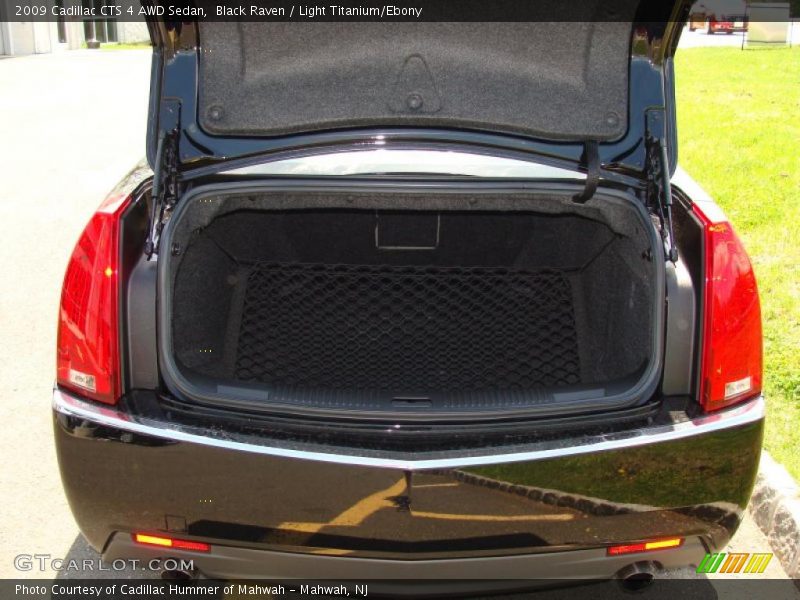 Black Raven / Light Titanium/Ebony 2009 Cadillac CTS 4 AWD Sedan