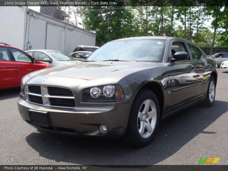 Dark Titanium Metallic / Dark Slate Gray 2009 Dodge Charger SXT