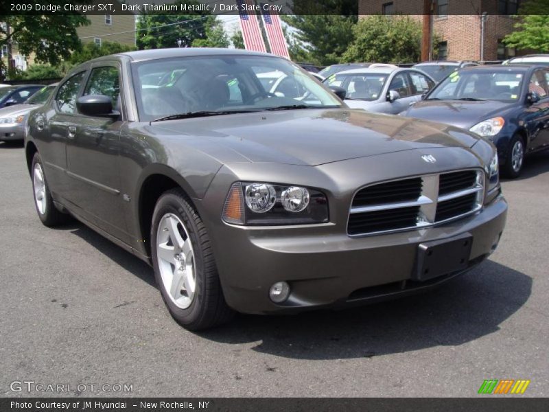 Dark Titanium Metallic / Dark Slate Gray 2009 Dodge Charger SXT