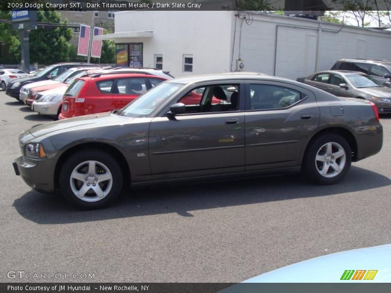 Dark Titanium Metallic / Dark Slate Gray 2009 Dodge Charger SXT