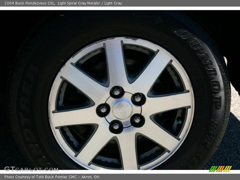 Light Spiral Gray Metallic / Light Gray 2004 Buick Rendezvous CXL