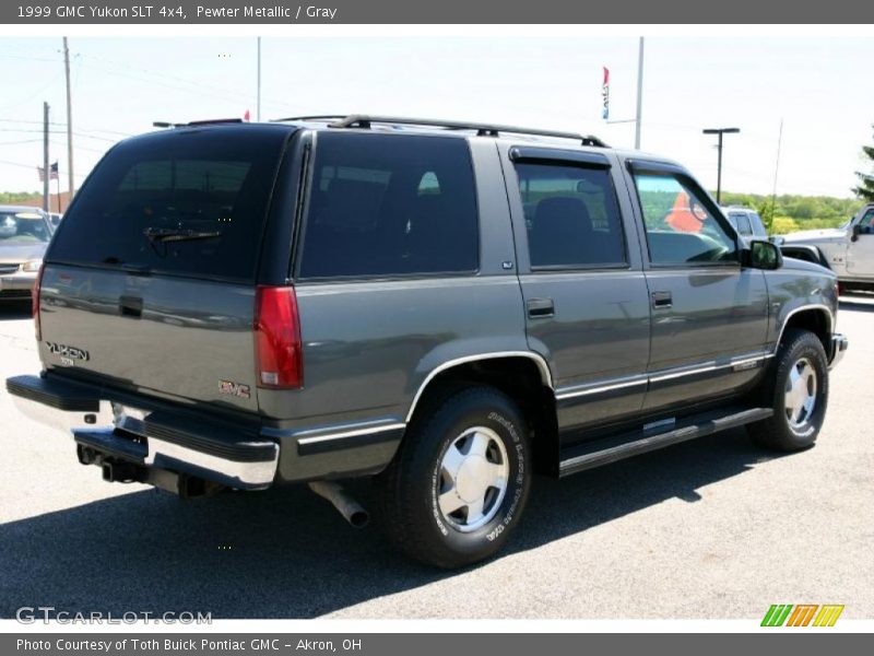 Pewter Metallic / Gray 1999 GMC Yukon SLT 4x4