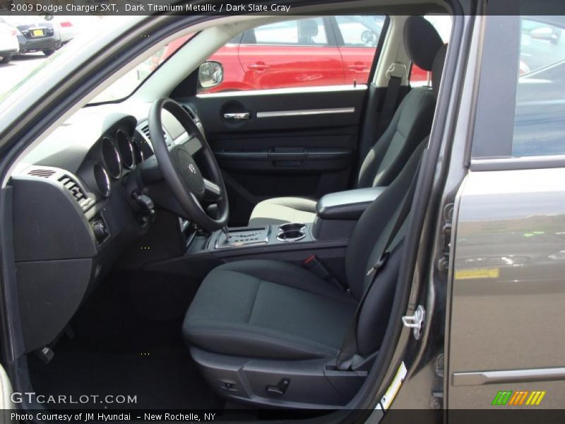 Dark Titanium Metallic / Dark Slate Gray 2009 Dodge Charger SXT