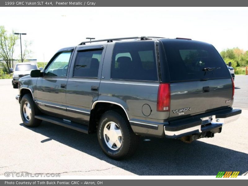 Pewter Metallic / Gray 1999 GMC Yukon SLT 4x4