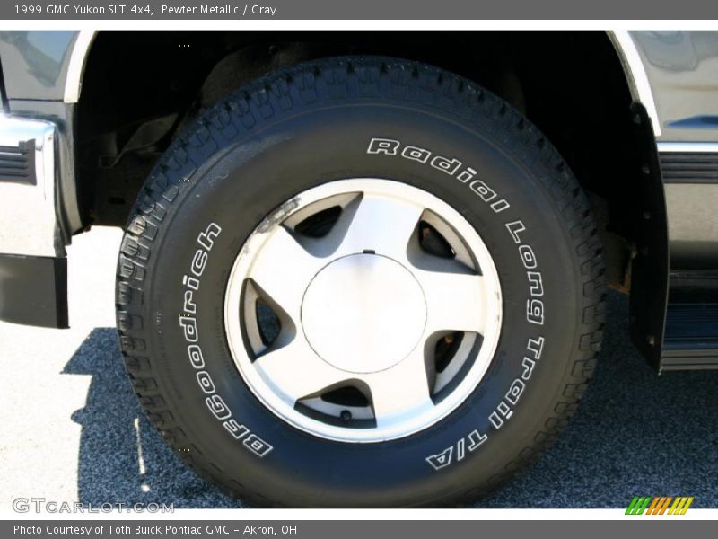 Pewter Metallic / Gray 1999 GMC Yukon SLT 4x4